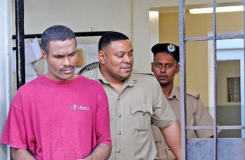 For the love of Annie - Andy Downey after his recapture hading back to prison.jpg